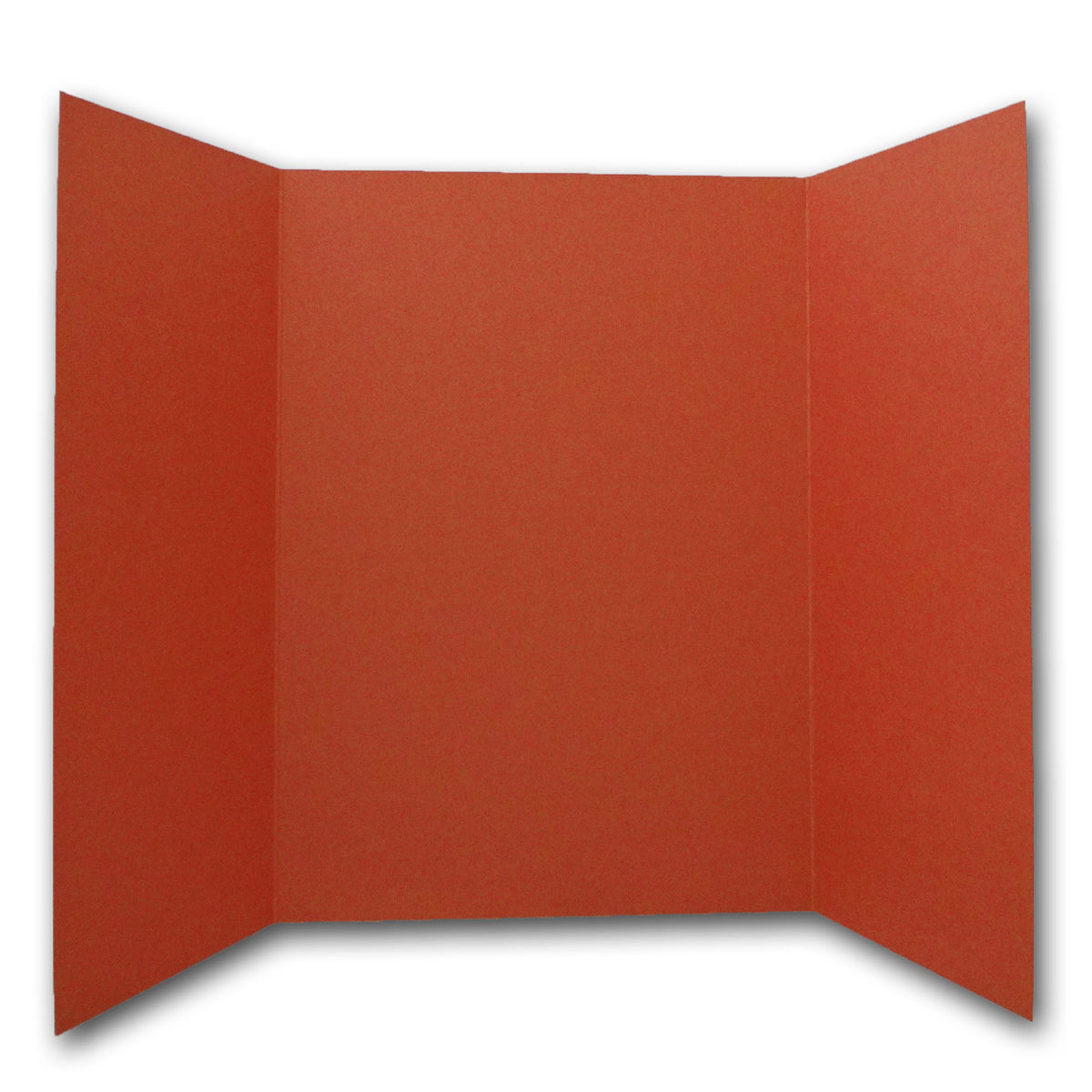 Burnt Orange 5x7 Gate Fold Discount Card Stock for DIY Invitations