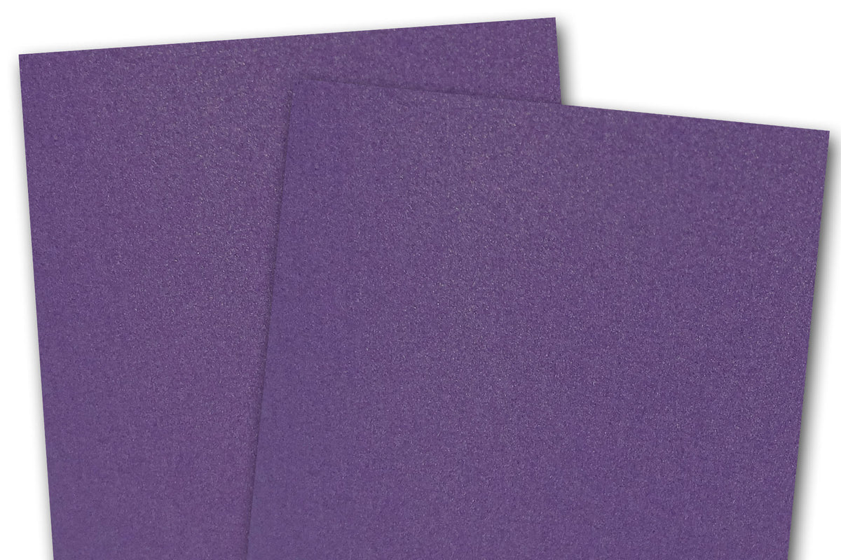 Shimmery Metallic Purple Paper for Card Making, Printing and Paper flowers