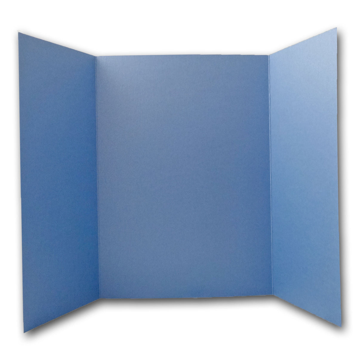 Shimmery Blue 5x7 Gatefold Discount Card Stock DIY Invitations
