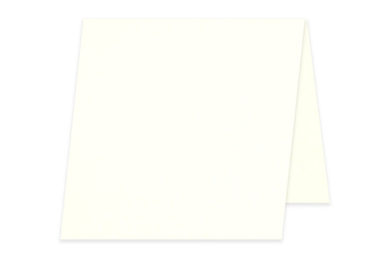 Pop-Tone 3x3 Folded Discount Card Stock - Blank Mini Folded Cards