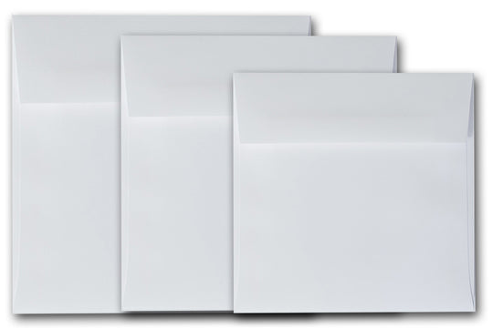 Leader Brand - Black 6.5 in. Square Envelopes - 50 PK