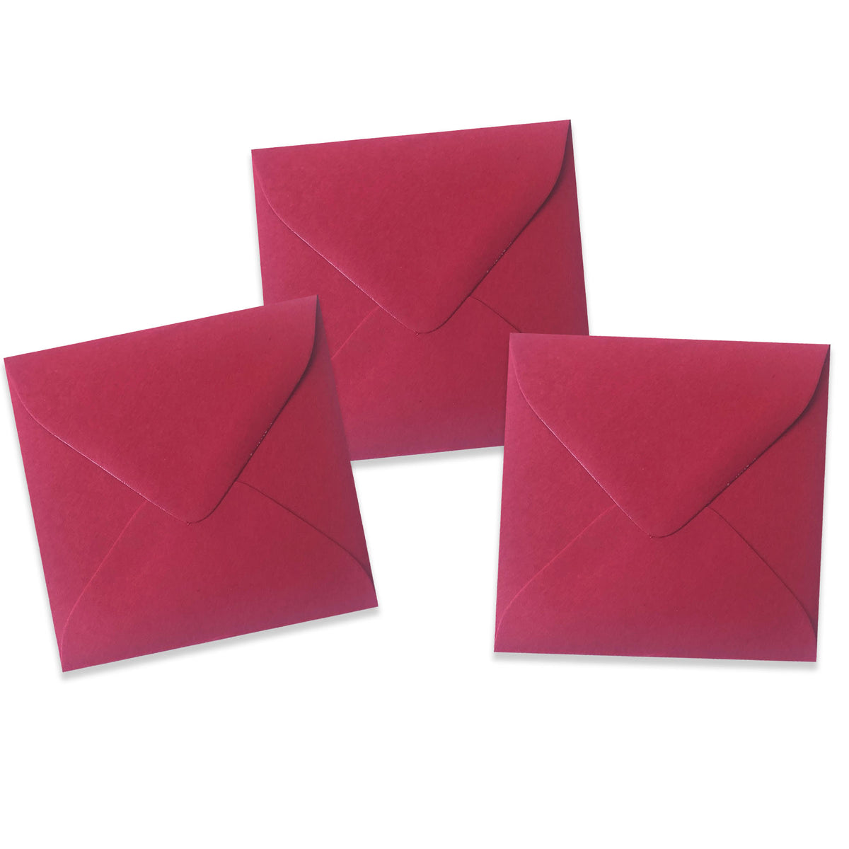 Red Mini Square Envelopes