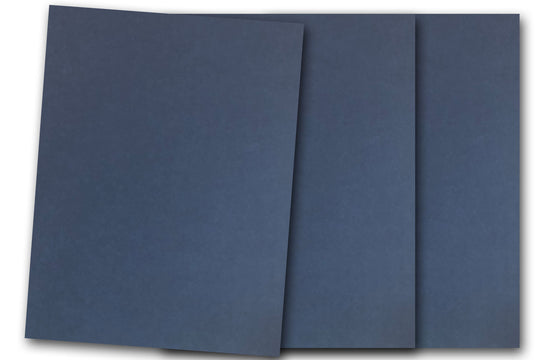 DCS Discount Card Stock: Wild Blueberry Navy 4x6 Card Stock - 20 Sheets