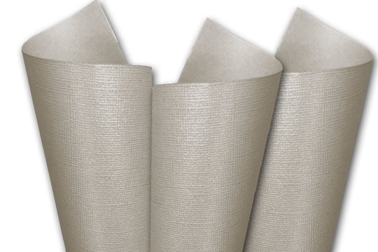 DCS Shimmer Textured Winter Grey 8.5x11 Discount Card Stock