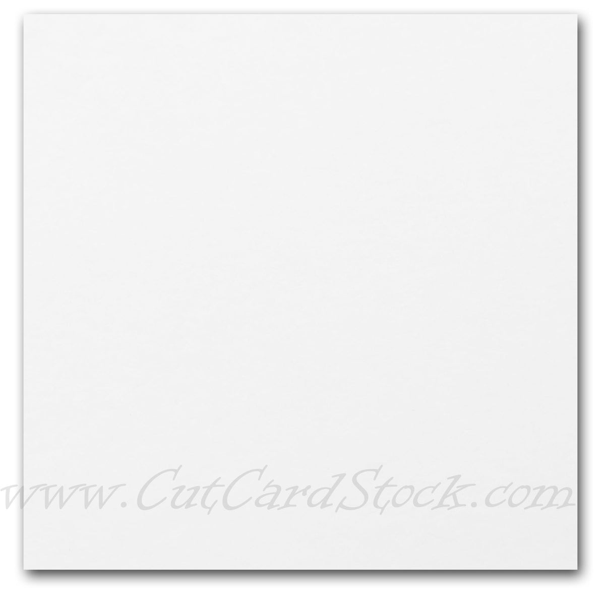 White Discount Card Stock