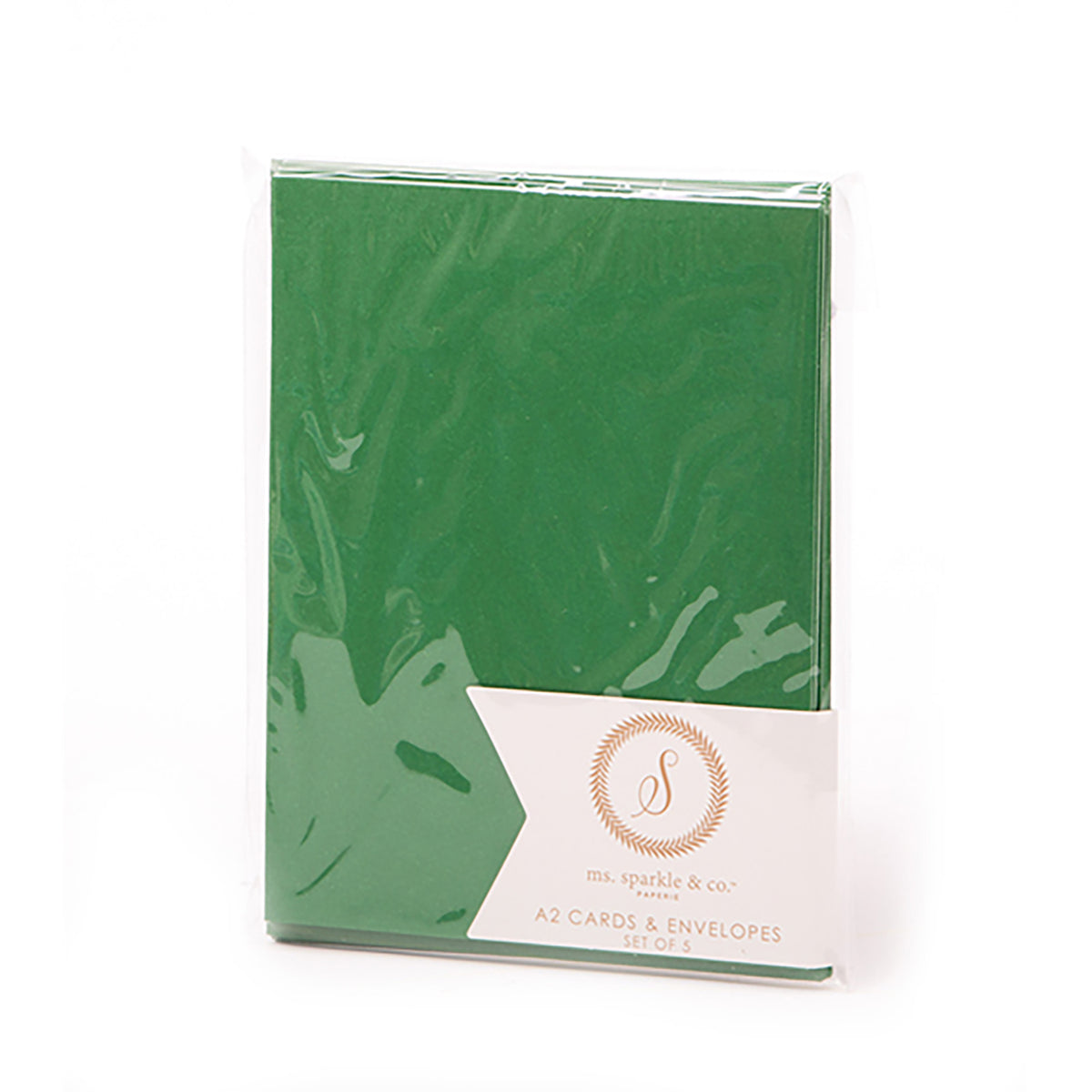 DCWV Ms. Sparkle &amp; Co. A2 Folded Cards + Envelopes