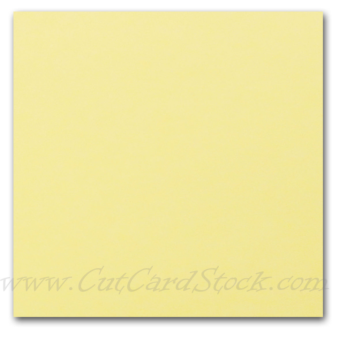 Yellow Discount Card Stock