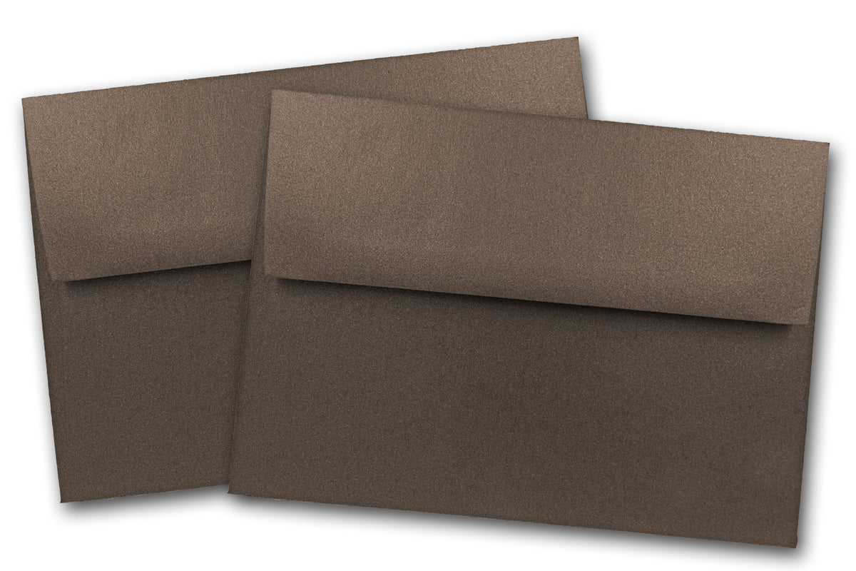 Brown Metallic 5x7 Envelopes