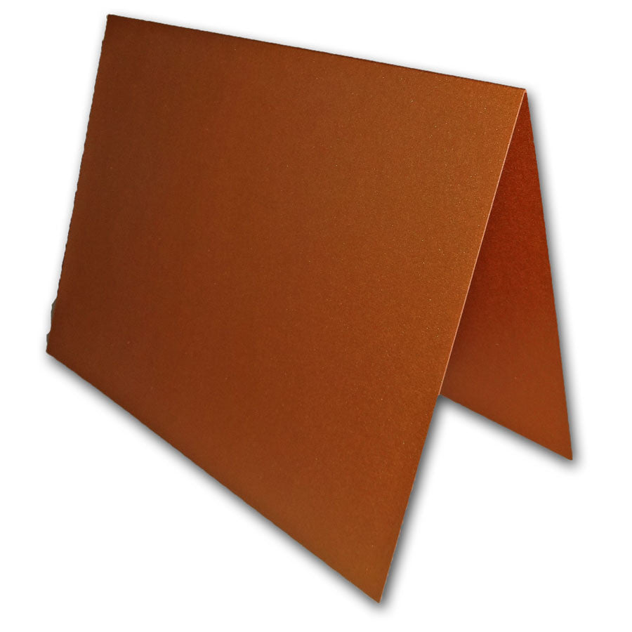 Blank Metallic DIY Placecards - copper