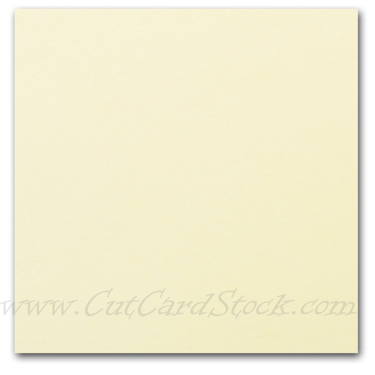 Cream Discount Card Stock