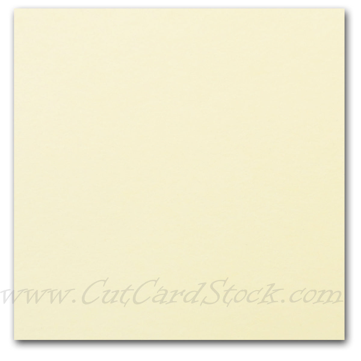 Cream Discount Card Stock