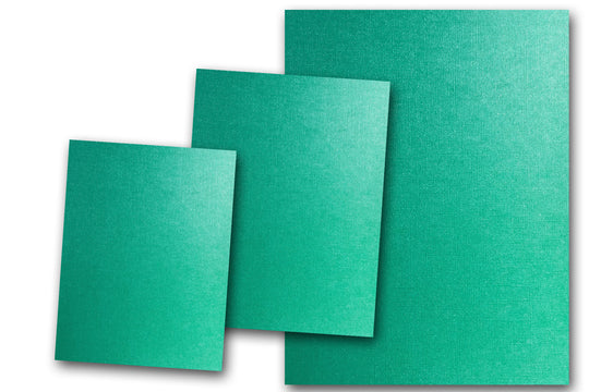 DCS  Textured Pearl Hummingbird Teal 8.5x11 Discount Card Stock