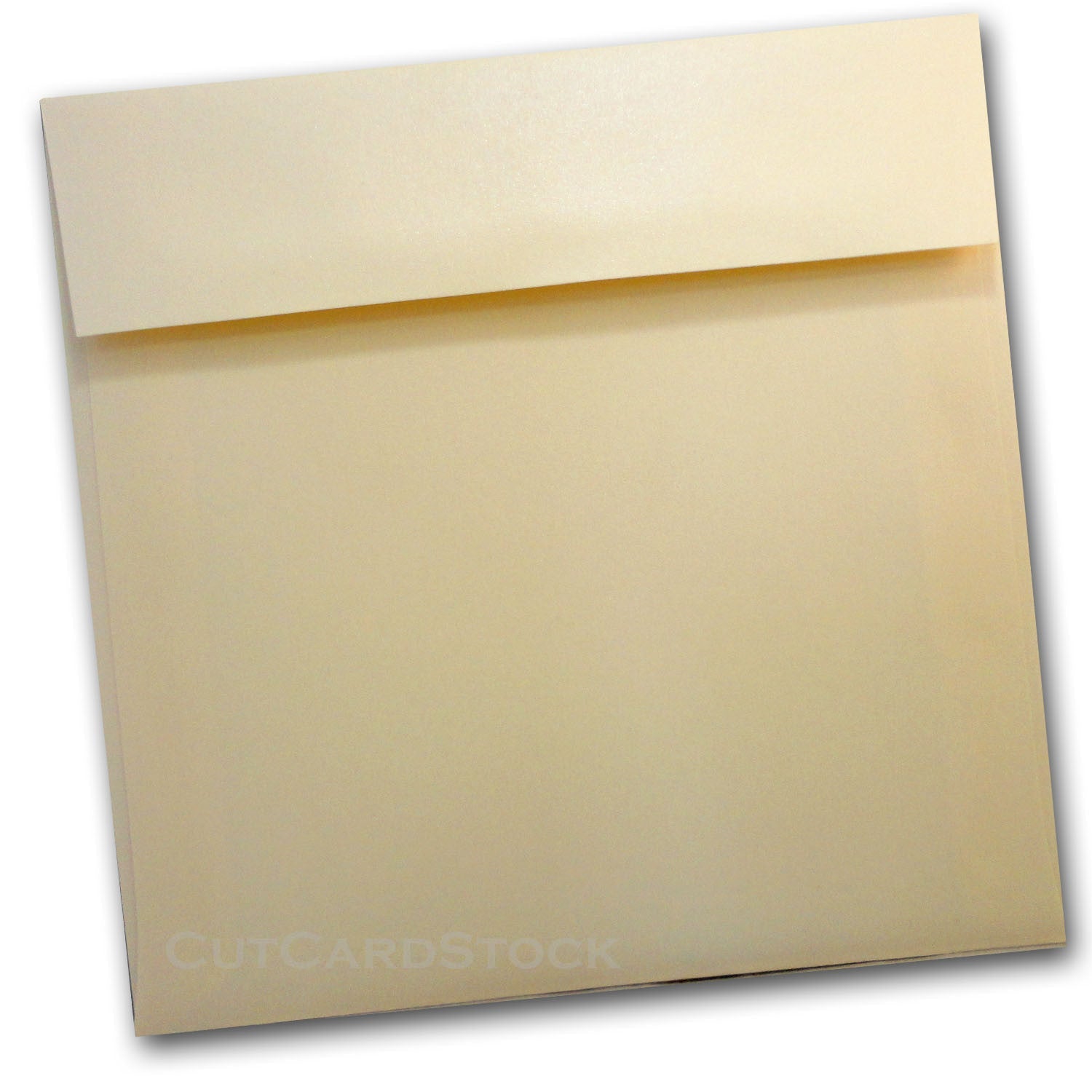 Curious Metallic POISON IVORY 6.5 inch square envelope -25