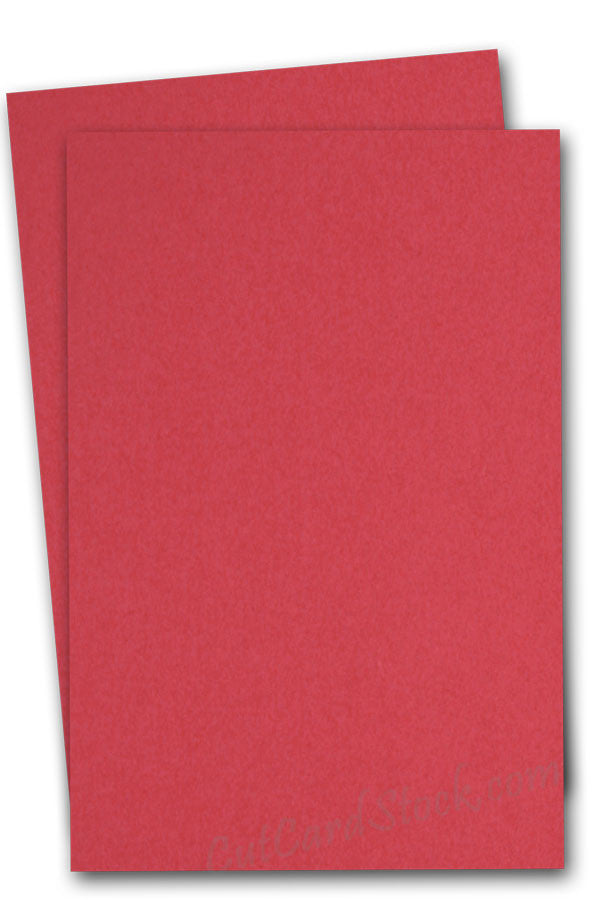 Discount Red Card Stock for holiday cards, invitations and scrapbooks ...