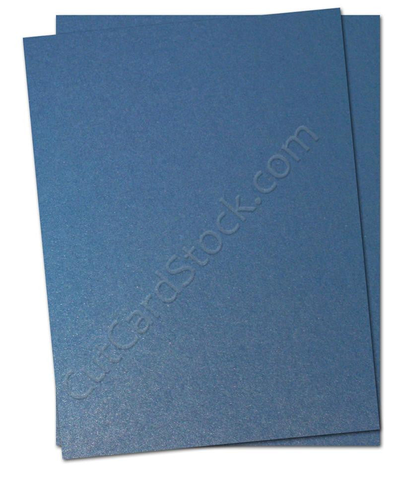 Metallic Blue Card Stock for DIY Invitations and announcements ...