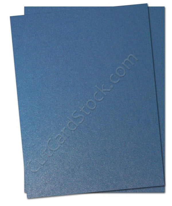 Metallic Blue Card Stock for DIY Invitations and announcements ...
