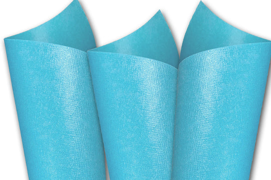 DCS Discount Card Stock: Pearlized Textured Splash Blue