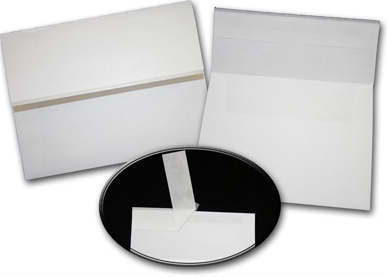 Leader WHITE Wove ZIP STICK A7 Envelopes 50 pack - Buy Cardstock